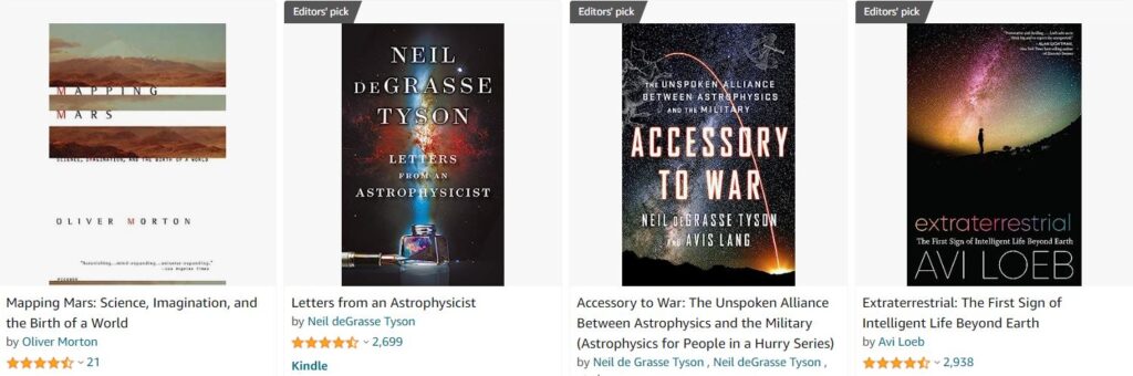 Astrophysics books