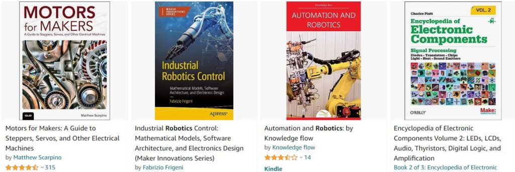 robotics x 4books