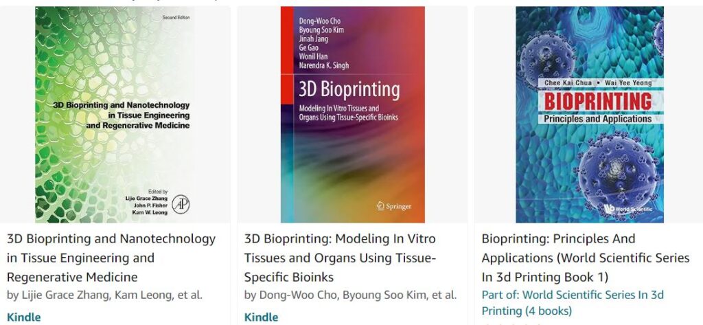 3D bioprinting books