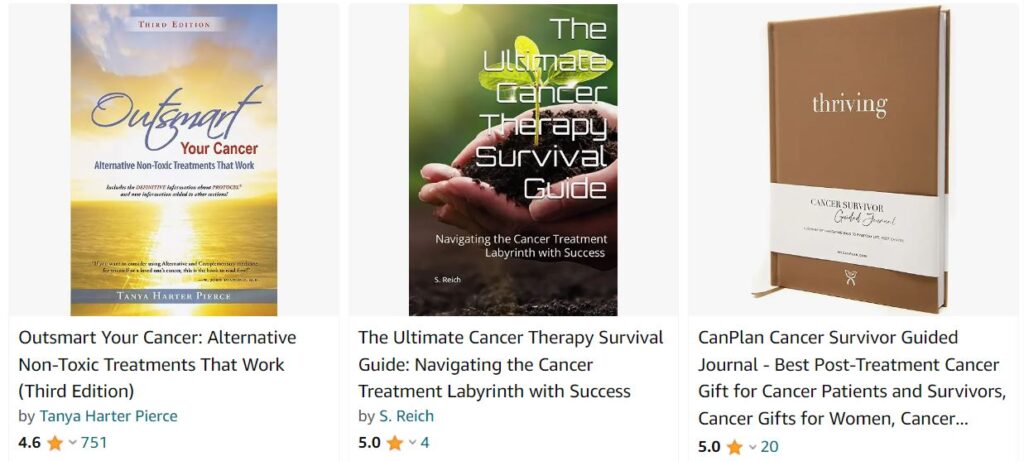 cancer therapy x 3 books