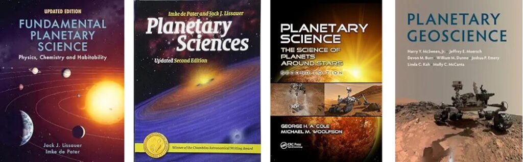planetary science x 4 books