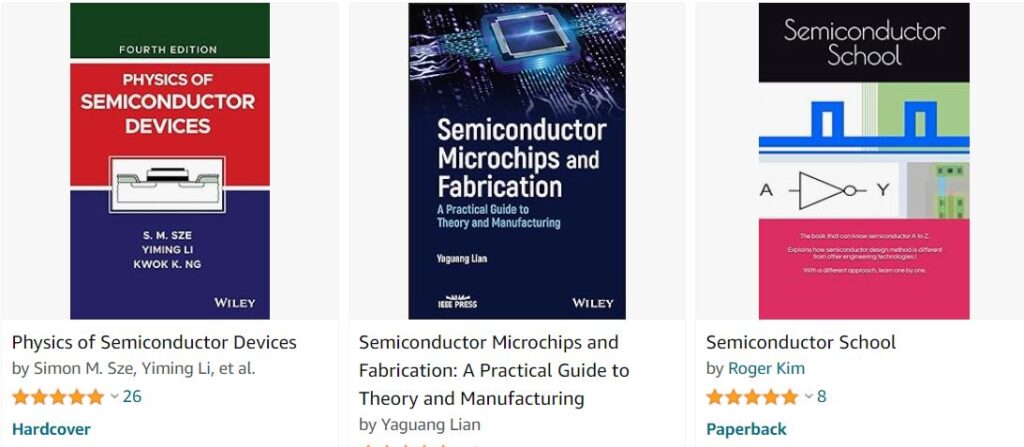 Semiconductor devices chips and school x 3