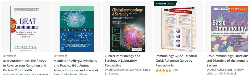 Immunology + autoimmunity x 5