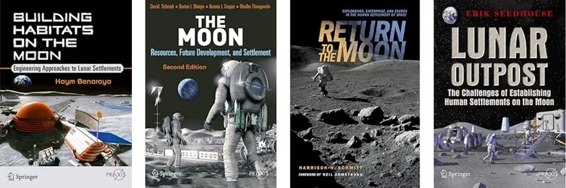 Moon settlement books