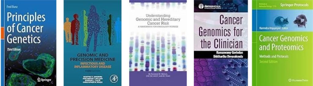 cancer genomics x 5 books