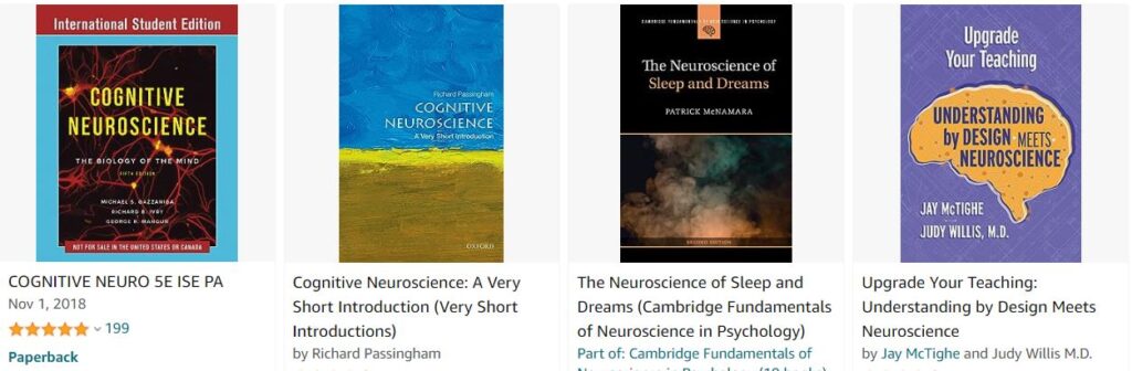 Neuroscience cognitive x 4