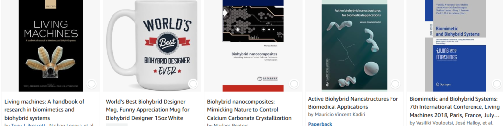 biohybrid x 5 books